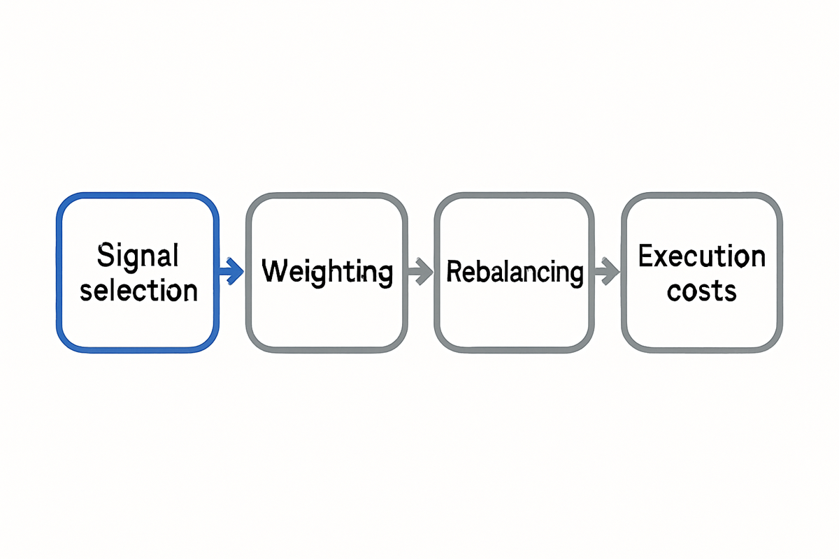 How construction choices — signal selection, weighting, rebalancing, execution and capacity — together determine factor portfolio outcomes.